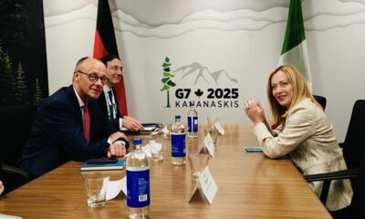 Discussion with Friedrich Merz, Chancellor of the Federal Republic of Germany