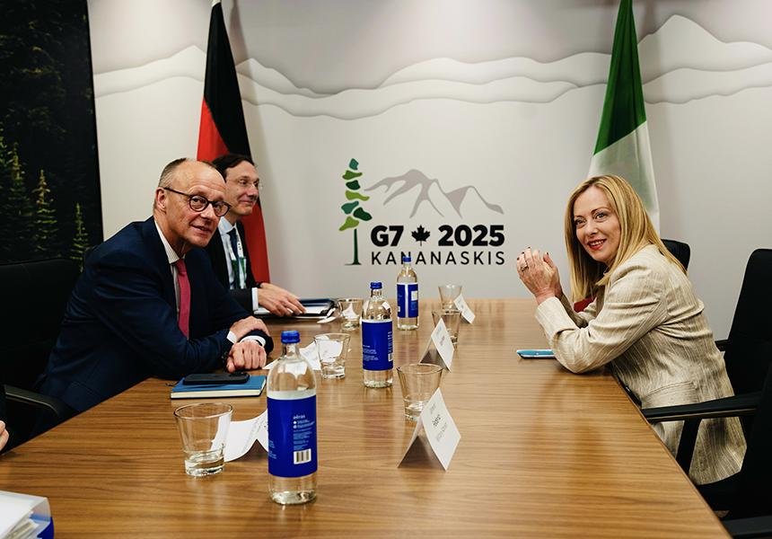 Discussion with Friedrich Merz, Chancellor of the Federal Republic of Germany