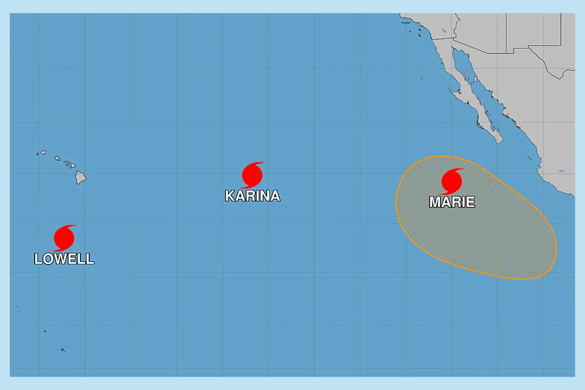 Pacific hurricanes